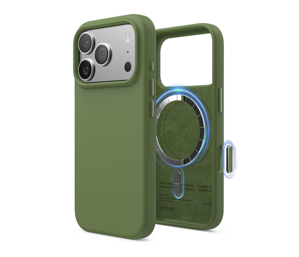 Elago Magsafe Silicon Case do iPhone 17 PRO Cedar Green ES17MSSC63PRO-CGR - 1360438 - zdjęcie